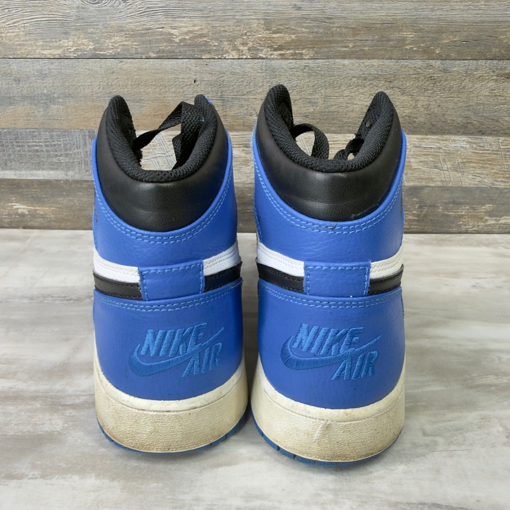 Nike Air Jordan 1 Retro Rare Air Soar Blue Hyper Royal Boys Size 6.5Y Sneakers - Picture 6 of 11